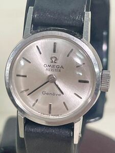 [ML10505]稼働品！【OMEGA/オメガ 】Geneve ジュネーブ 手巻き レディース　腕時計