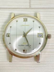 [ML10513]稼働品！【ロンジン/LONGINES】ULTRA-CHRON 14k GOLD 腕時計　自動巻　AT