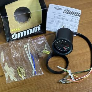 ジャンク品 OMORI METER オオモリメーター 電子式回転計 ETH-108-BZ 3-4-6気筒 52Φの画像8