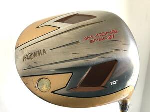 4S 4星 4スター ★★★★ K24リング2本 本間 HONMA ホンマ アメージングスペック Z1 10° ARMRQ6 R 