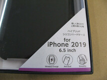 IO DATA(アイオーデータ) DEFF iPhone 11 Pro Max 6.5インチ 用 シリコンハードCASE　＜CRYTONE： クレトーン＞ ブラック BKS-IPS19LBK_画像2