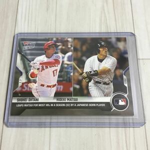 大谷翔平 松井秀喜 topps now #475. 1095 MLB エンゼルス　ドジャース