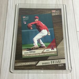 大谷翔平　topps now #TN-2. 1102 MLB エンゼルス　ドジャース