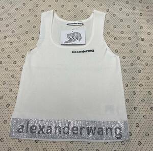 Alexander Wang アレクサンダーワンタンクトップ　黒　白　sml