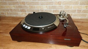 DENON Denon record player DP-60L * operation verification ending little with defect turntable 