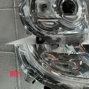 R51218 ムーブ キャンバス LA800S LA810S 純正 ヘッドライト 左右 LED KOITO 100-69038 刻印 8Lの画像4
