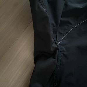 アンドワンダー トレックジャケット 撥水 and wander trek jacket Black AW91-FT011-BK 黒 サイズ3の画像9