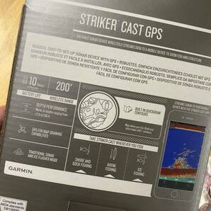 ガーミン(GARMIN) Striker Cast GPS type 魚群探知機 GPSあり 010-02246-02 ブルー 小 Android/iOS対応の画像5