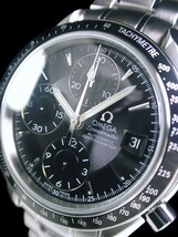 ★極美品 OMEGA Ω オメガ スピードマスター クロノグラフ Ref.3210.50.00 ブラック バルジュー7750 綺麗！★_画像3