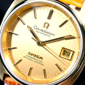 ★超美品 OMEGA Ω オメガ コンステレーション 14金SS Cal.1011 クロノメーター 綺麗！★の画像1