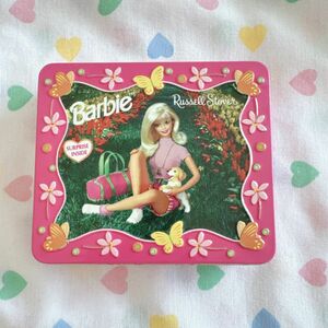 1998年製　ビンテージバービー/Russell Stover(ラッセルストーバー) / 缶　中身入り　Barbie
