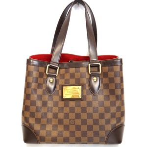 Th960791 ルイ・ヴィトン ダミエ ハムステッドPM N51205 トートバッグ レディース LOUIS VUITTON 中古