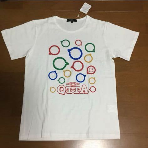 送料無料【タグ付、新品】企業コラボ Tシャツ 2XLサイズ　マルちゃんQTTA おもしろTシャツ