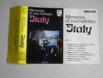 ◆カセット◆Memories of your holidays Italy 輸入版　中古カセットテープ多数出品中！_画像7
