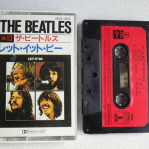 ◆カセット◆ザ・ビートルズ THE BEATLES No.13 レット・イット・ビー 歌詞カード付  中古カセットテープ多数出品中！の画像1