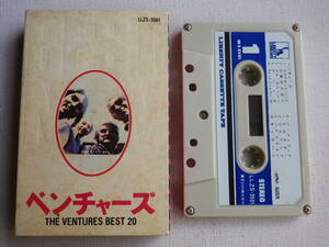 ◆カセット◆ベンチャーズ　THE VENTURES BEST 20 　 中古カセットテープ多数出品中！