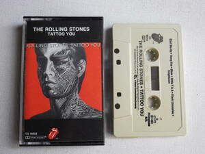 ◆カセット◆ローリングストーンズ　THE ROLLING STONES / TATTOO YOU 　輸入版　中古カセットテープ多数出品中！