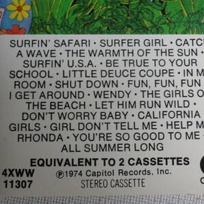 ◆カセット◆ビーチボーイズ THE BEACH BOYS / ENDLESS SUMMER 輸入版 中古カセットテープ多数出品中！の画像8