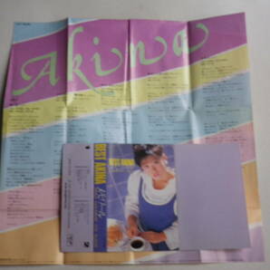 ◆カセット◆中森明菜 BEST AKINA メモワール 歌詞カード付 中古カセットテープ多数出品中！の画像8