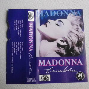 ◆カセット◆マドンナ MADONNA / True blue 輸入版 中古カセットテープ多数出品中！の画像7