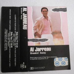 ◆カセット◆アルジャロウ AL JARREAU Breakin’ Away 輸入版 中古カセットテープ多数出品中！の画像7