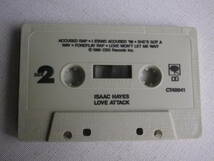 ◆カセット◆アイザックヘイズ　ISAAC HAYES / LOVE ATTACK 輸入版　中古カセットテープ多数出品中！_画像6