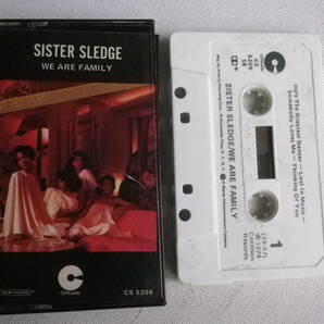 ◆カセット◆シスタースレッジ SISTER SLEDGE WE ARE FAMILY 輸入版 中古カセットテープ多数出品中！の画像1