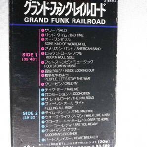 ◆カセット◆グランドファンクレイルロード BEST NOW GRAND FUNK RAILROAD 歌詞カード付 中古カセットテープ多数出品中！の画像3