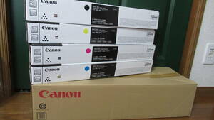 не использовался CANON оригинальный тонер NPG-83 4 -цветный набор ( Cyan * пурпурный * желтый * черный ) Canon 