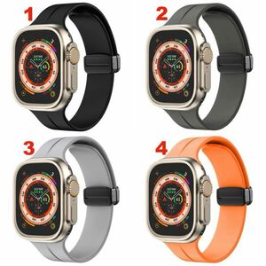 Apple watch アップルウォッチ ラバー バンド ベルト