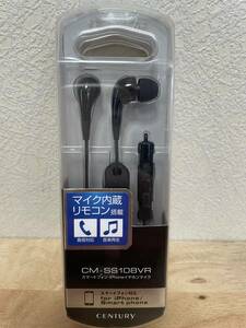  Century CM-SS108VR earphone mike unopened goods 