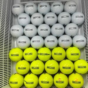 【スピン系、色艶良好】HONMA TW-S & TW-X ホンマ A級ロストボール 傷汚れなし 35球 イエロー & ホワイトの画像4