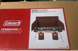 新品未使用　コールマン パワーハウスLPツーバーナーストーブⅡ バターナッツ　2000038474