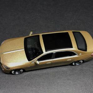 TSMモデル 1/64 Mercedes-Maybach S 680 Champagne Metallic LHD 改 深リム MINI GTの画像6