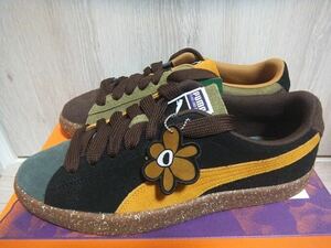 新品 PUMA SUEDE VTG PAM Dark Chocolate-Burnt Olive-Ora 28cm ☆ プーマ スエード スウェード Perks And Mini 387036-01