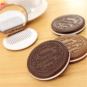  cookie type folding compact mirror 