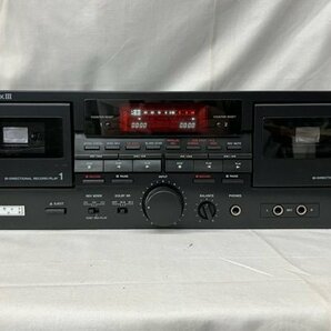 動作品 TASCAM/タスカム TEAC/ティアック 202MKⅢ ダブルカセットデッキ オートリバースの画像1