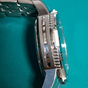 ティソ 稼働品 美品 電池交換済 T362/462 QZ クロノグラフ メンズ 腕時計 TISSOT クォーツ 黒文字盤 ダイバーの画像5