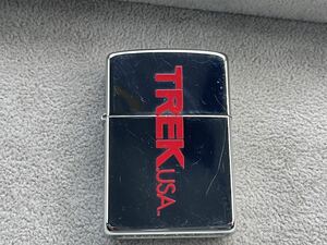 1円スタート ZIPPO ジッポー TREK USA トレック 1996年5月製造 オイルライター 喫煙具 喫煙具 アンティーク