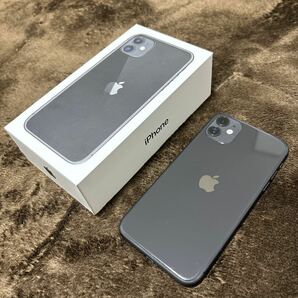 初期化済み iPhone11 128GB ブラック SIMフリー iPhone 11 の画像2