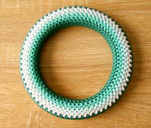 * archery handicraft rattan & craft skill string volume ( large ) blue green series gradation /597*