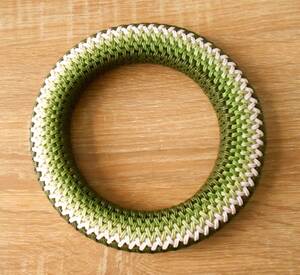 * archery handicraft rattan & craft skill string volume ( large ) green series gradation /554*