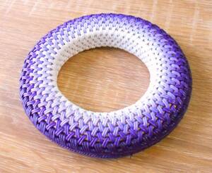 * archery handicraft rattan & craft skill string volume purple series gradation /189*