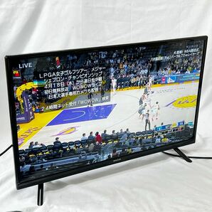 MAXZEN マクスゼン 32V型 J32CH06 液晶テレビ リモコン付 通電確認済 現状品の画像1