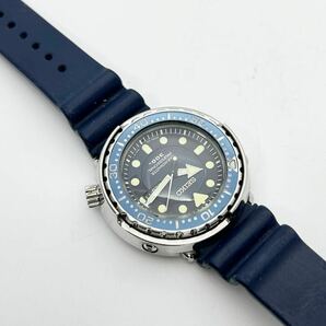 SEIKO PROSPEX 7C46-0AG0 MARINE MASTER セイコー プロスペックス マリーンマスター ツナ缶 クオーツ SBBN037 稼働 現状品の画像4