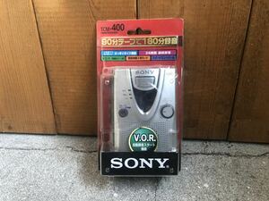 未使用 SONY TCM-400 カセットコーダー テープレコーダー V.O.R. 録音 ソニー カセットテープ ②