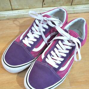 ◆バンズ VANS OLD SKOOL オールドスクール 751505 US10(28cm)パープル×ピンク◆の画像3