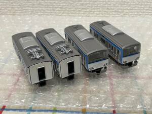  postage 180 jpy ~ prompt decision equipped * Bandai BtoreB Train Shorty Sagami railroad . iron 10000 series new painting 4 both set * I iron version E231 series 