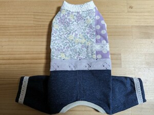 *chieri*2*. floral print coveralls 