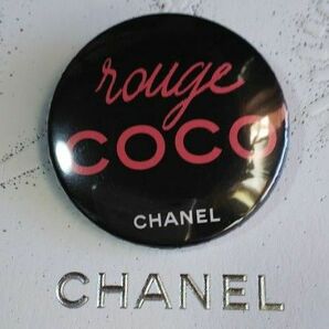 ★期間延長値下げ≪CHANEL≫★rouge・CoCo・CHANEL★缶バッチ【正規ノベルティ】【未使用、ヴィンテージ品】